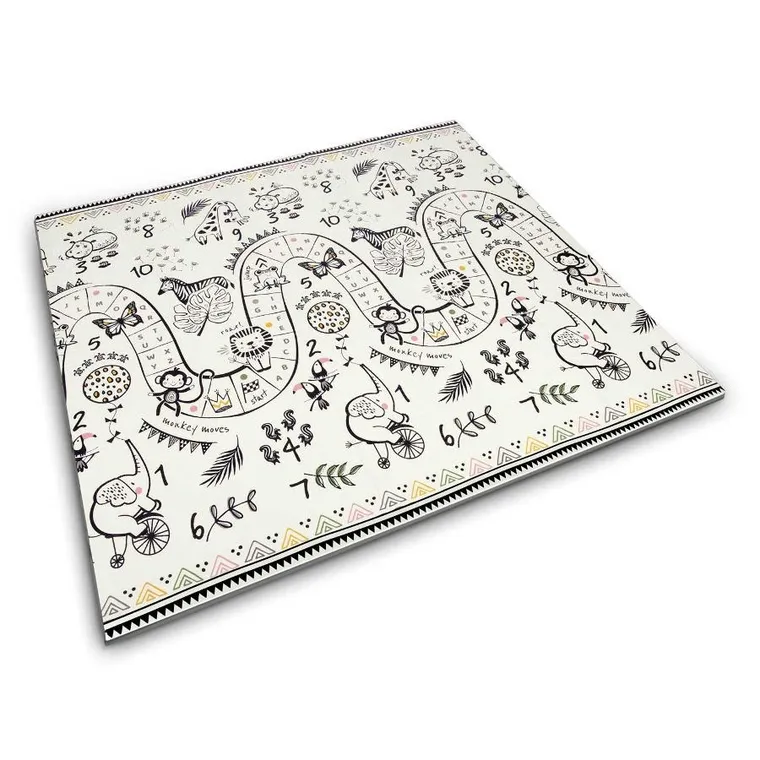 Nukido, mata piankowa, składana, 200-180-1 cm