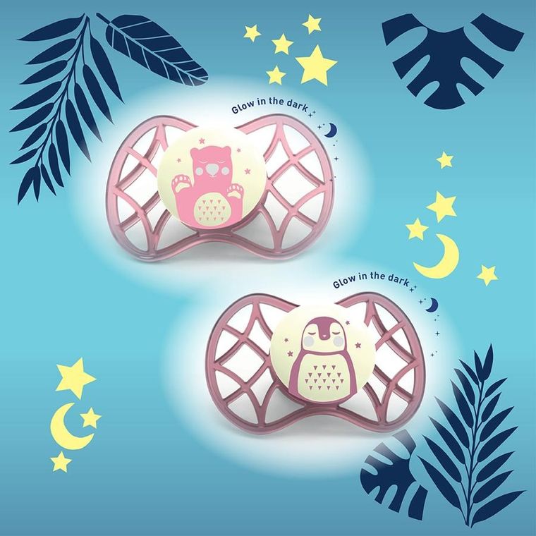 Nuvita, Air, smoczek ortodontyczny, 0m+, 2 szt.