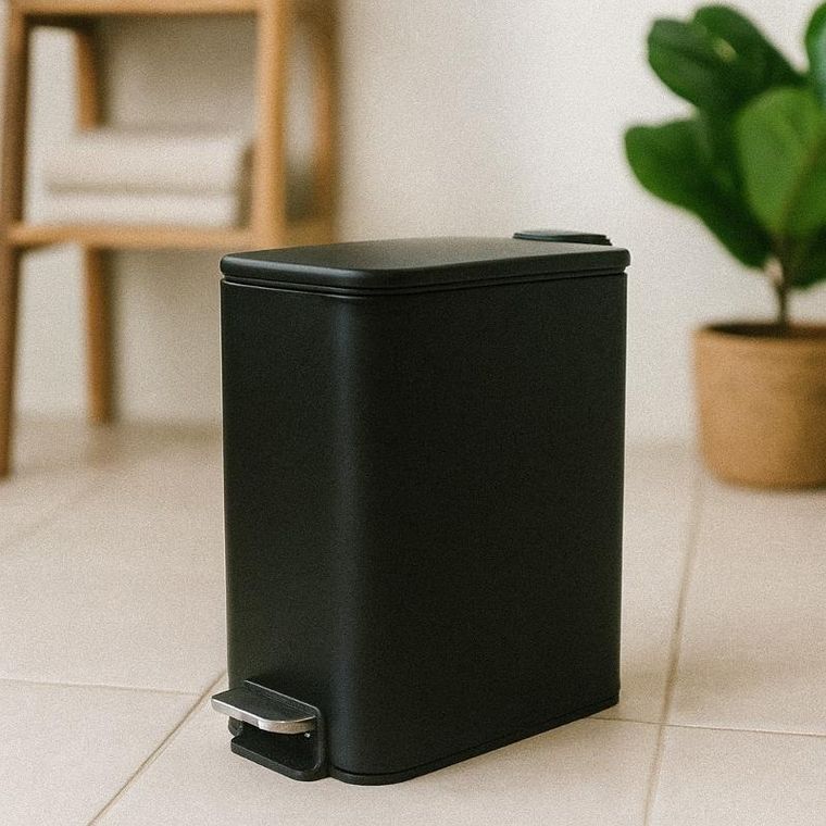 Nuxio, Balvo, wąski kosz łazienkowy, 5l