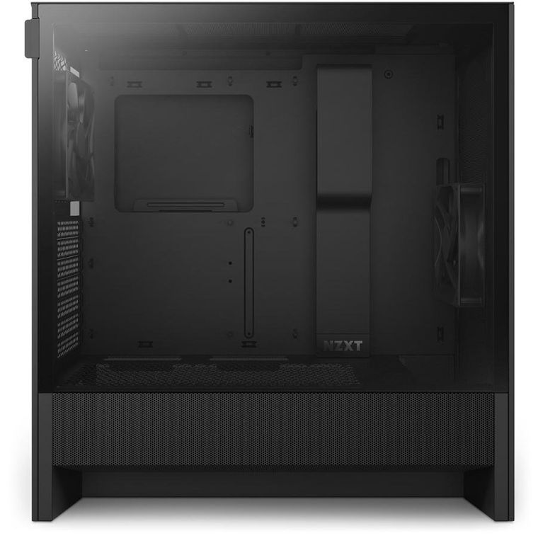 NZXT, H5 Flow Midi Tower, obudowa komputerowa z szybą, czarna