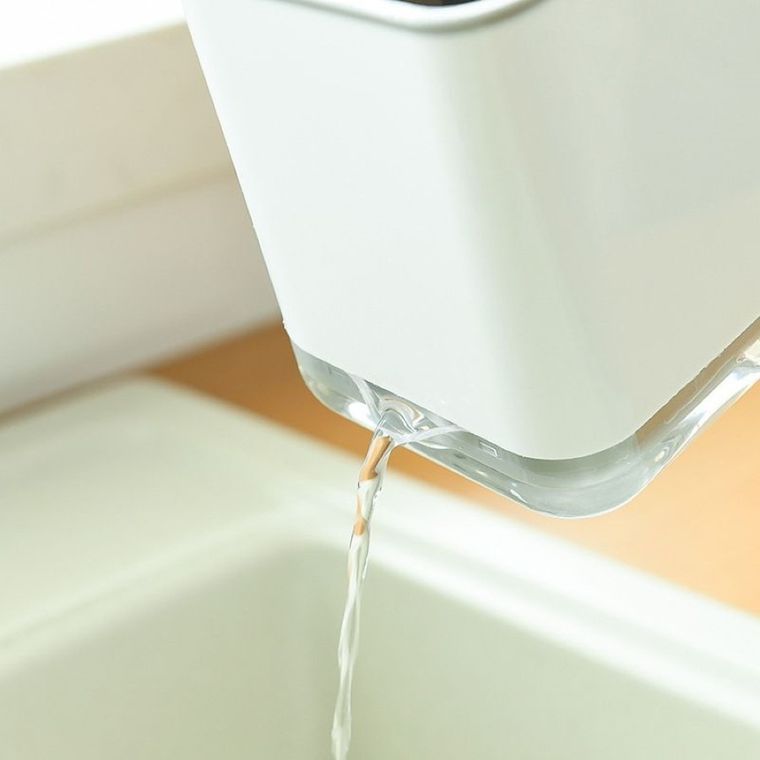 Ociekacz na sztućce do zlewu, czarny