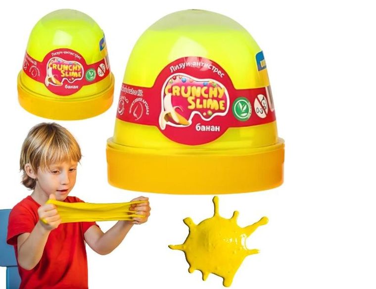 Okto, glutek, slime, crunchy, 120 ml, 1 szt.