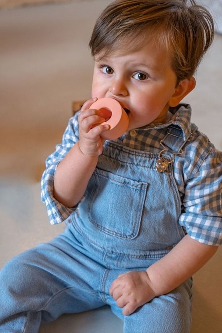 Oli & Carol, geometryczne klocki sensoryczne, Donut, 3 elementy