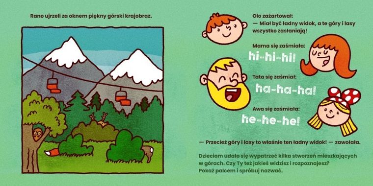 Olo i Awa. Logopedyczna zabawa. Szlaki