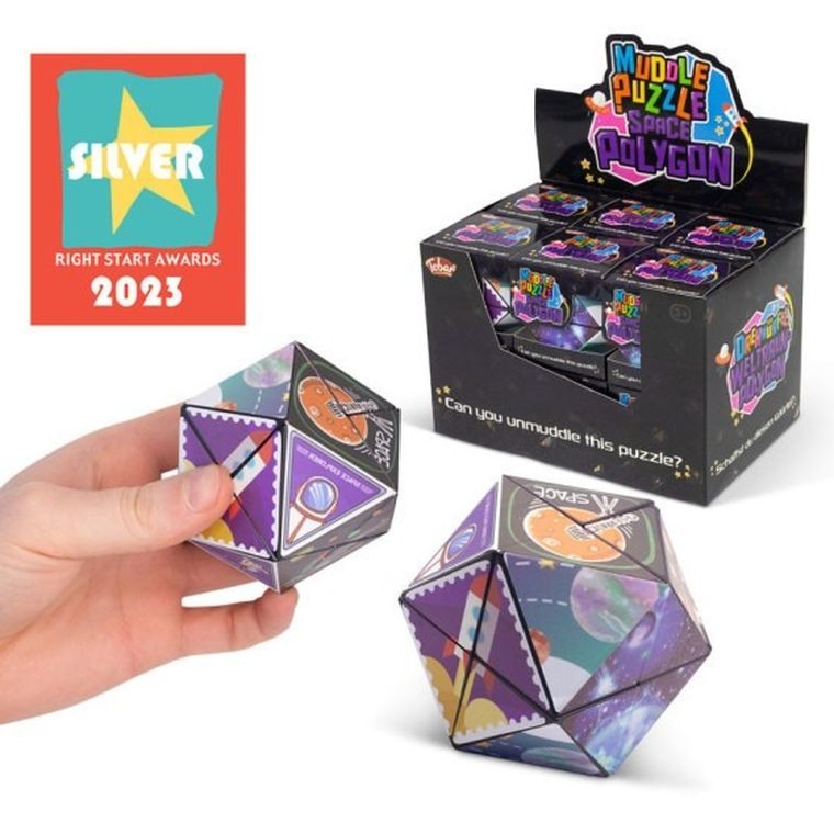 One For Fun, Muddle Puzzle, Space Polygon, łamigłówka