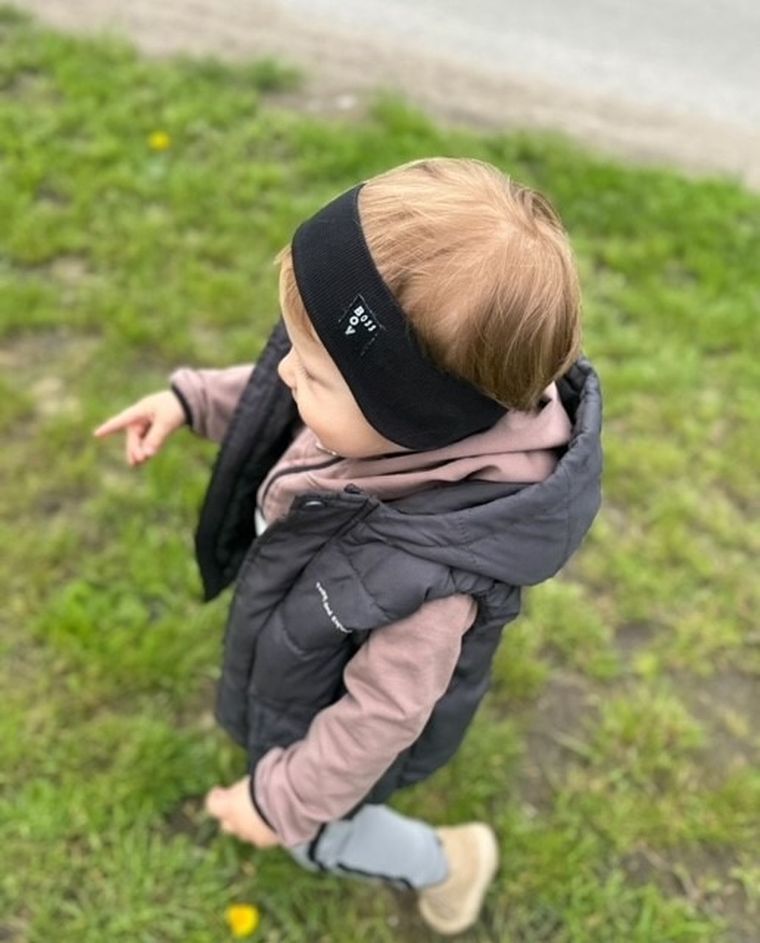 Opaska chłopięca, czarna, Iltom