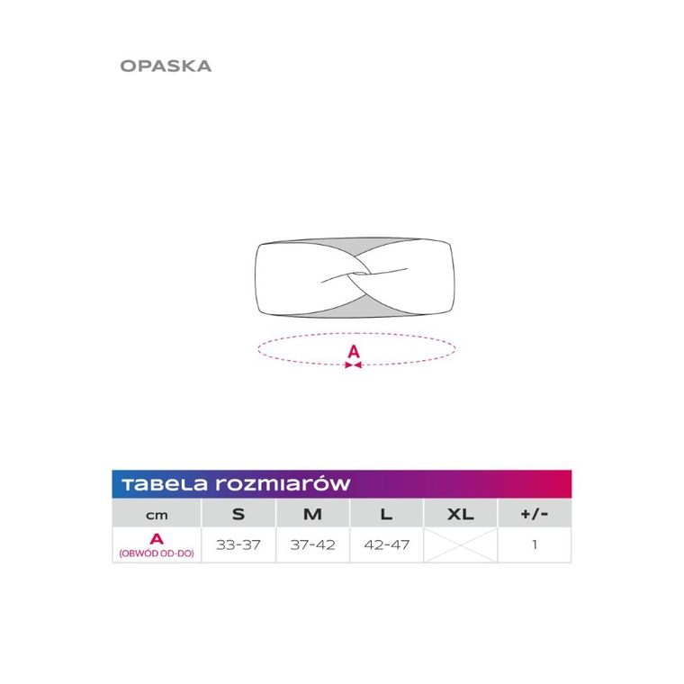 Opaska dziewczęca, biała, Eevi