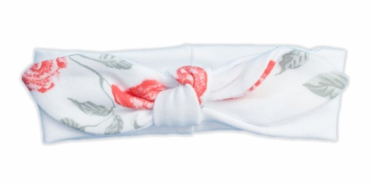 Opaska dziewczęca, biała, Nicol