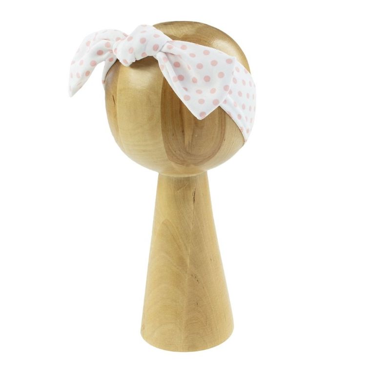 Opaska dziewczęca, biała, Nicol