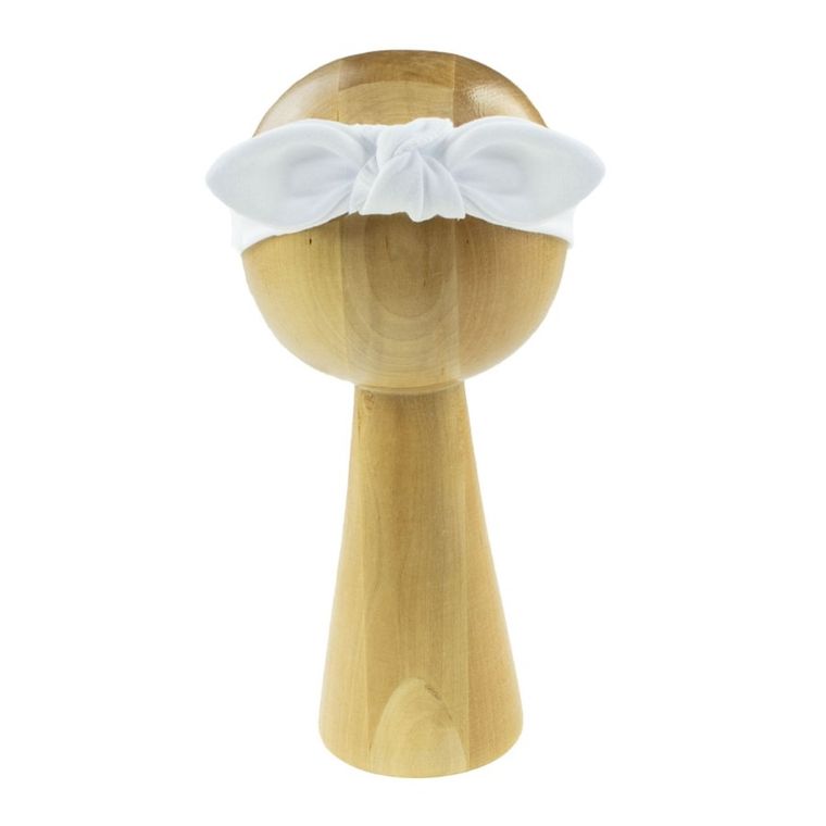 Opaska dziewczęca, biała, Nicol