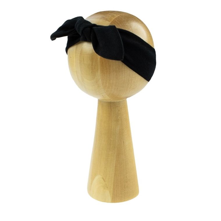 Opaska dziewczęca, czarna, Nicol