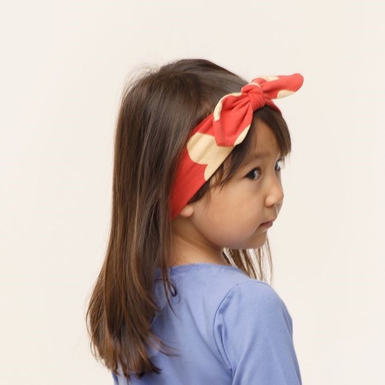 Opaska dziewczęca, czerwona, Pinokio