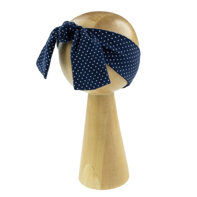 Opaska dziewczęca, granatowa, Nicol