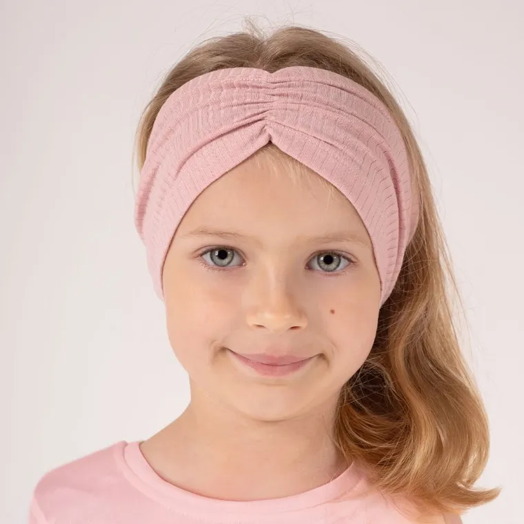 Opaska dziewczęca, różowa, Nicol