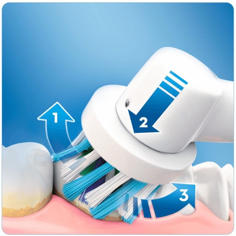 Oral-B, Cross Action Pro 750, szczoteczka elektryczna do zębów