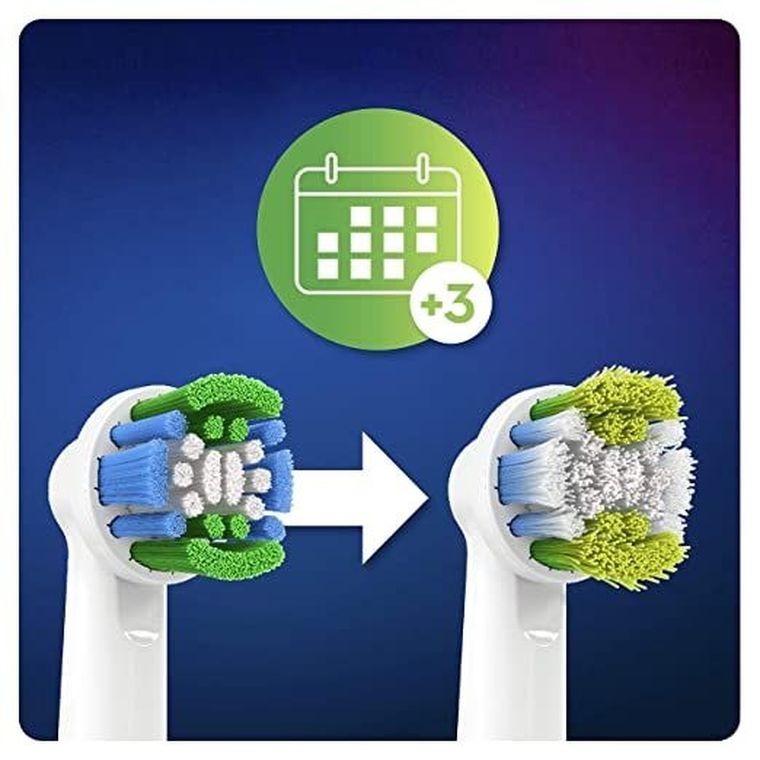 Oral-B, końcówki do szczoteczki elektrycznej Precision Clean EB20-8 CleanMaximiser, 8 szt.