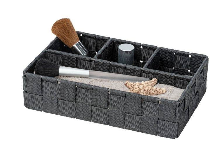 Organizer łazienkowy Adria S, ciemno-szary