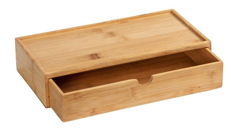 Organizer łazienkowy, Terra na drobiazgi, bambus