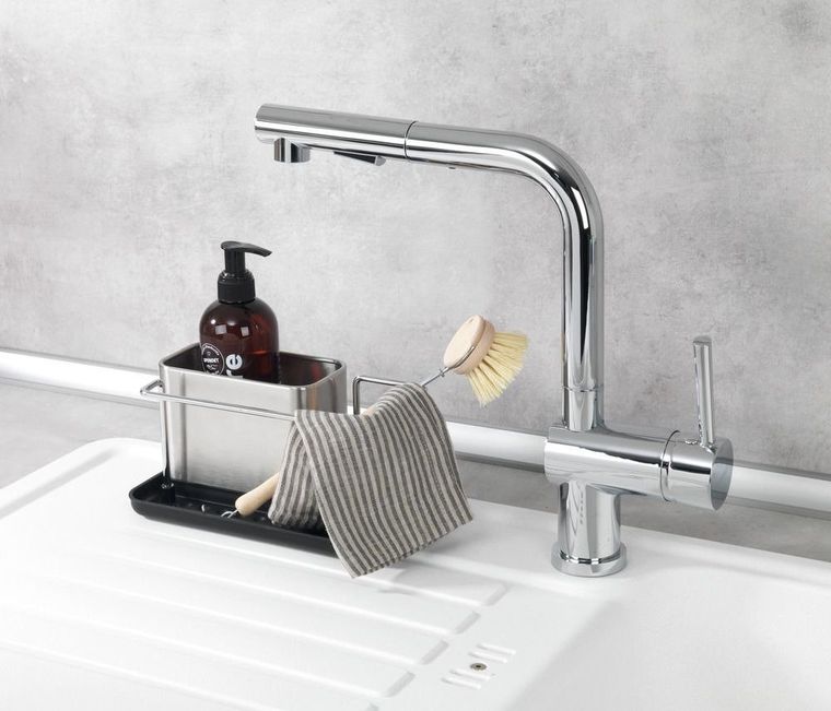 Orio, organizer na akcesoria do zmywania naczyń, stal nierdzewna