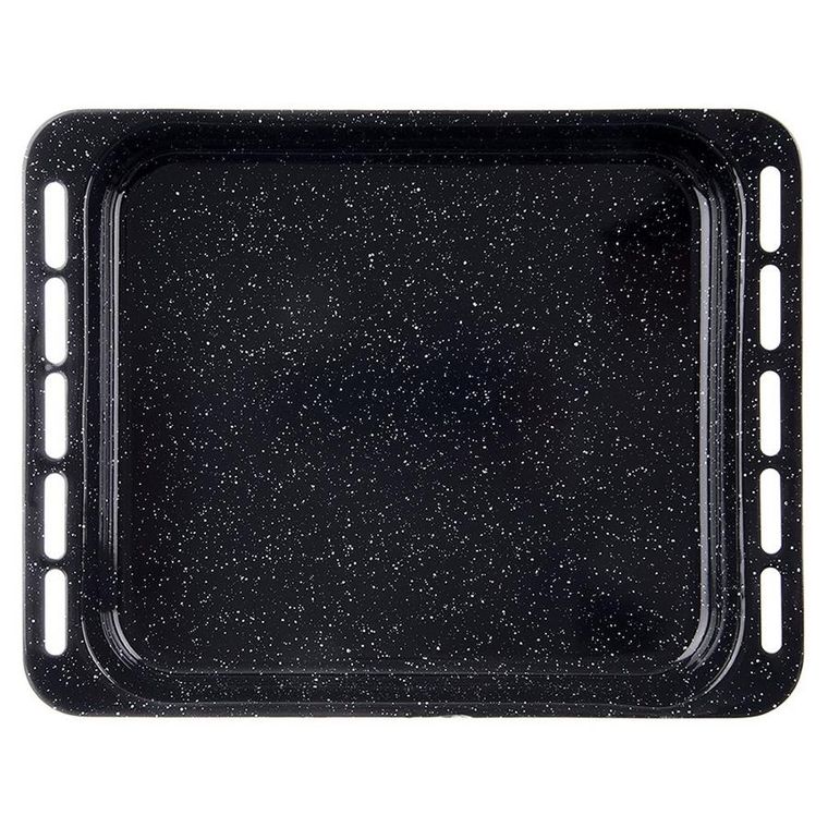 Orion, blacha do pieczenia, emaliowana głęboka, 45.5-36-5 cm