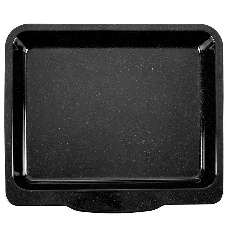 Orion, blacha do pieczenia, emaliowana, prostokątna, głęboka, 40-35,5-5 cm