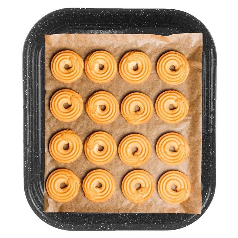 Orion, blacha emaliowana do pieczenia, 29,5-25,5-4,5 cm