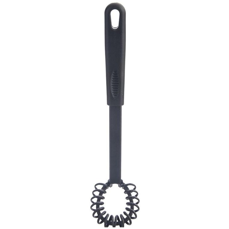 Orion, Blackline, trzepaczka do ubijania spiralna, czarna, 28 cm