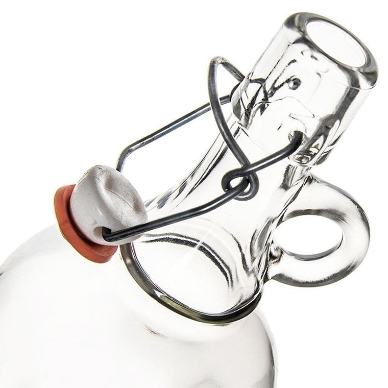 Orion, butelka z klipsem szklana, 1l