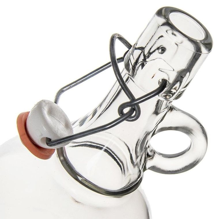 Orion, butelka z klipsem szklana, 500 ml