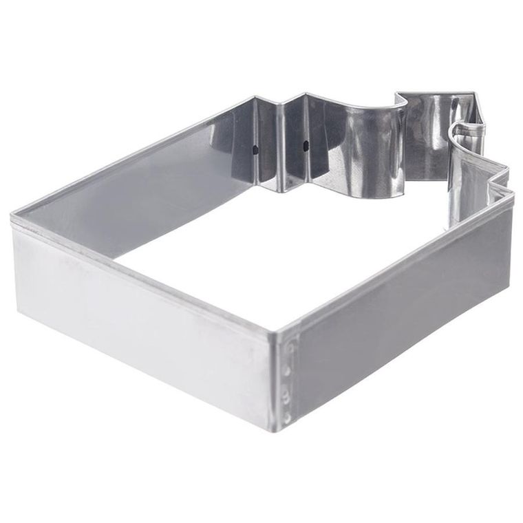 Orion, domek, wykrawacz do ciastek, stalowy, 10 cm