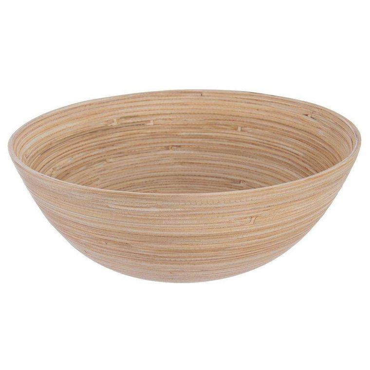 Orion, drewniana miska bambusowa, na owoce, warzywa, 25 cm