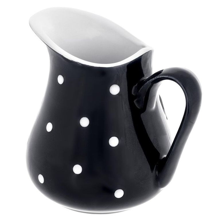 Orion, dzbanek ceramiczny, czarny, 480 ml