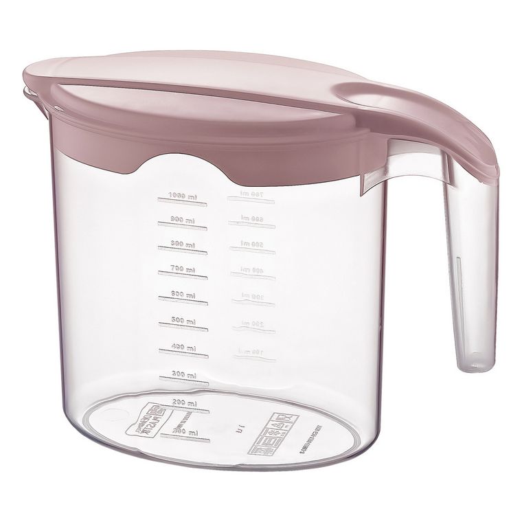 Orion, dzbanek do napojów plastikowy z pokrywką, 1 l