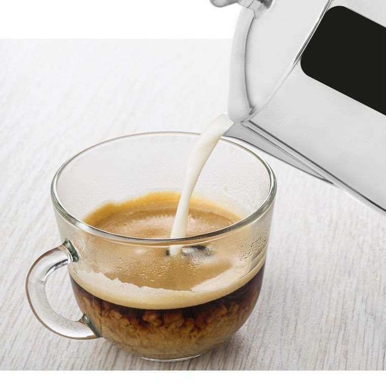 Orion, dzbanek stalowy na mleko, z pokrywką,0,7l