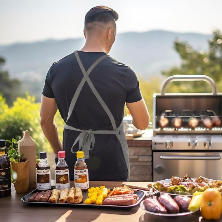 Orion, fartuc, kuchenny, wiązany