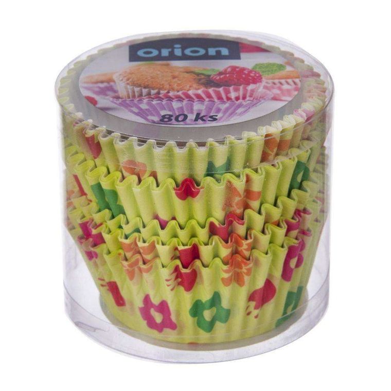 Orion, foremki do mufinek, 6 cm, 80 szt.