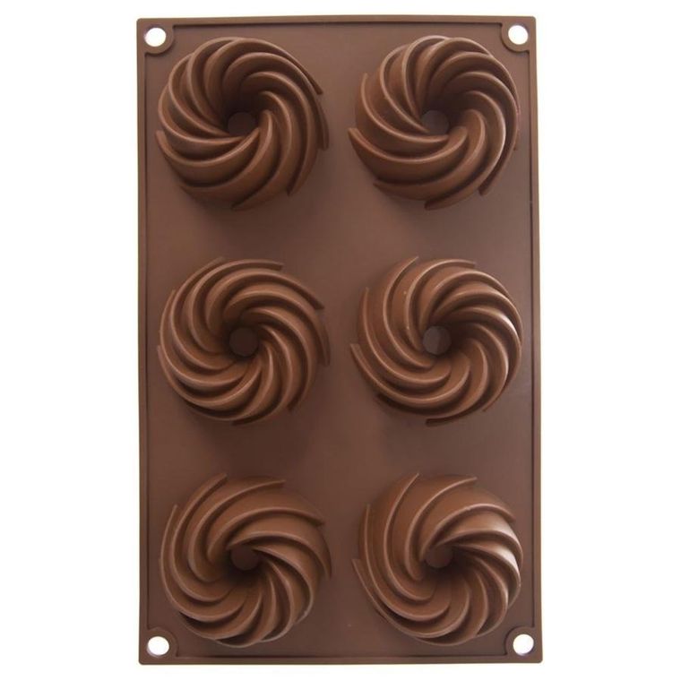 Orion, forma do babeczek, silikonowa, 28-17-3 cm