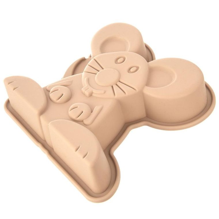 Orion, forma do pieczenia, silikonowa, mysz, 20-20-4,5 cm