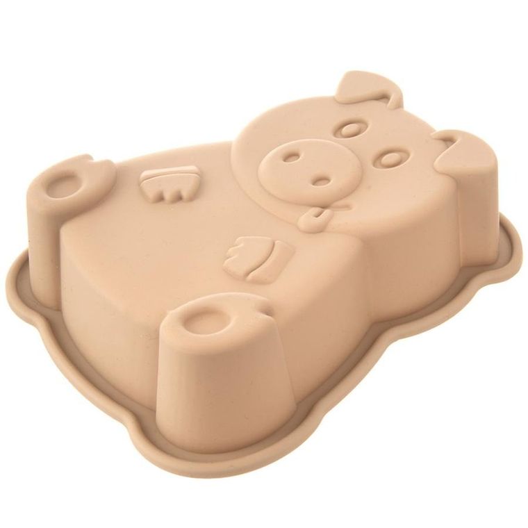 Orion, forma do pieczenia, silikonowa, świnka, 18-14,5-4,5 cm