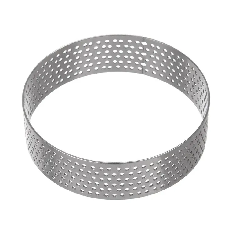 Orion, forma do tartaletek, stalowa, rant perforowany, 7 cm, 6 szt.