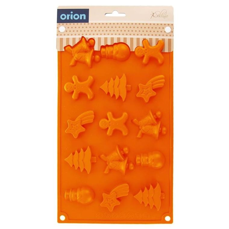 Orion, forma silikonowa do pieczenia, na praliny, Boże Narodzenie