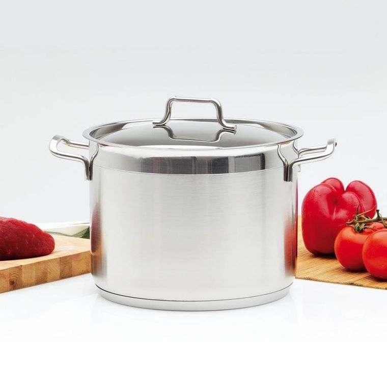 Orion, garnek stalowy z pokrywką, 18/10, Anett, 6,5 l