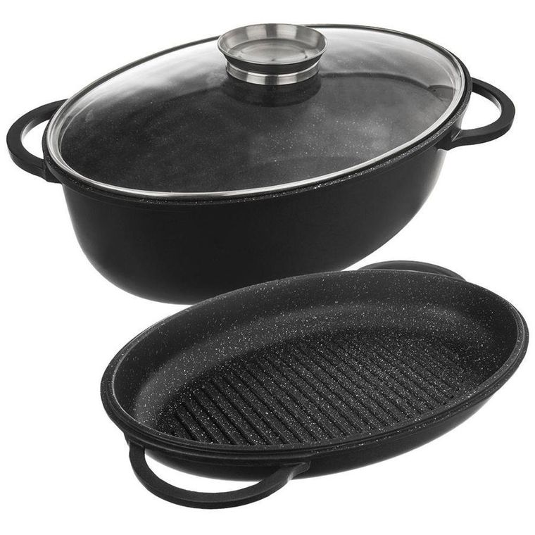 Orion, Grande, brytfanna granitowa 3w1, 10 l