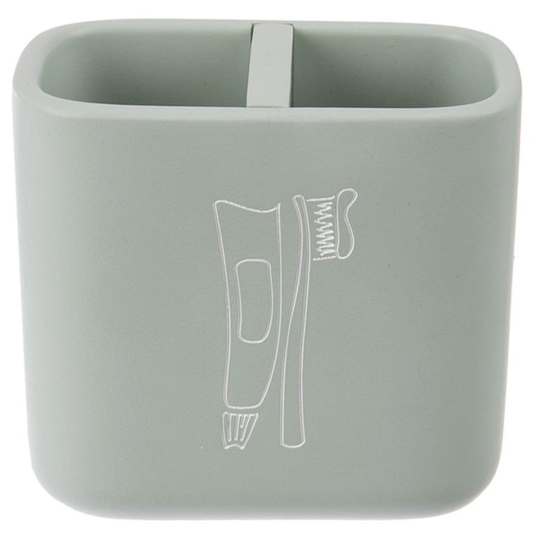 Orion, Greenish, kubek łazienkowy, podwójny, zielony