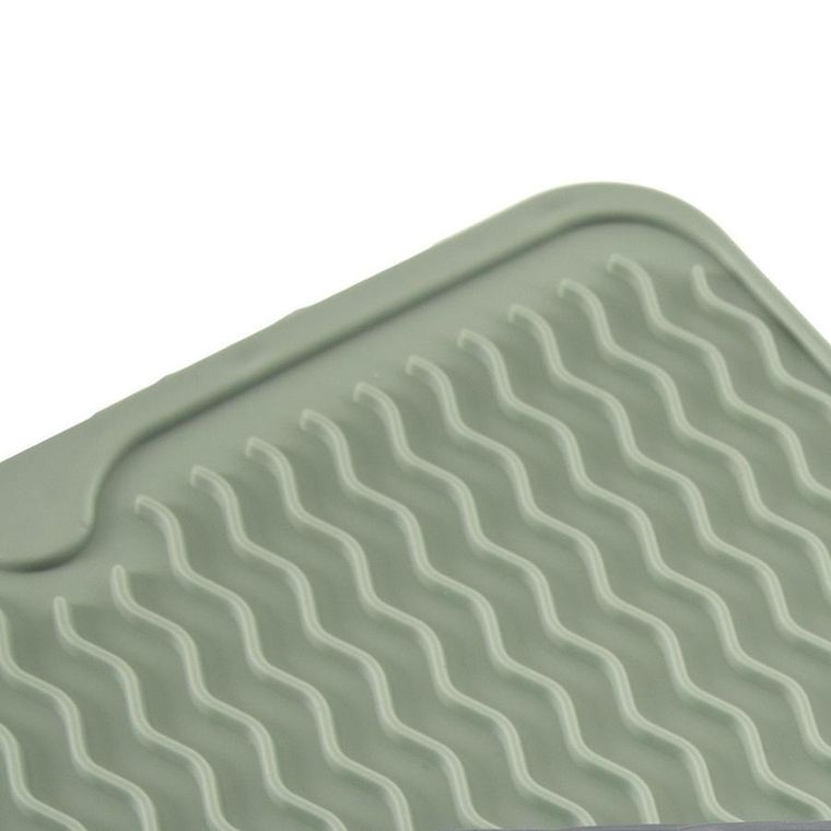 Orion, gumowa mata do suszenia naczyń, zielona, 40-30,5 cm