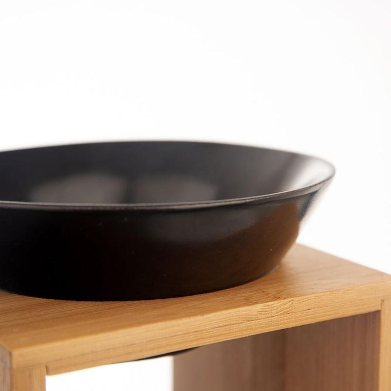 Orion, kominek zapachowy, czarny, 12-11-14 cm