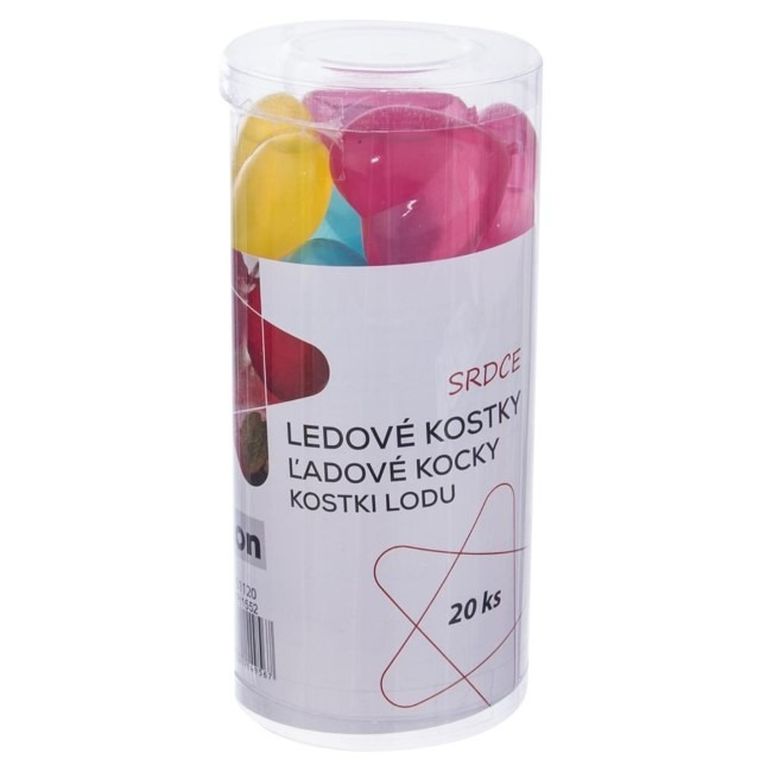 Orion, kostki lodowe, serca, 20 szt.