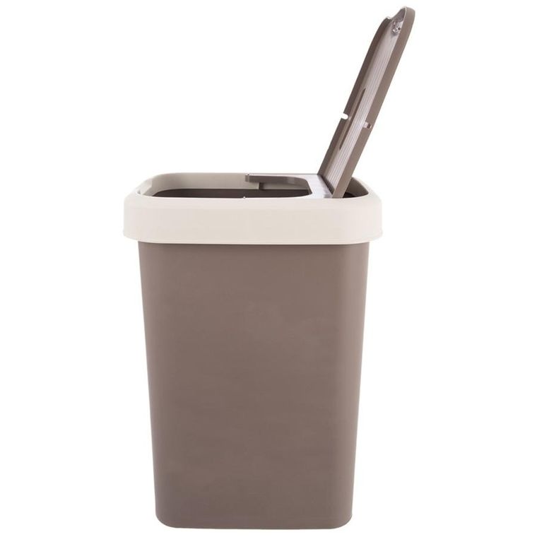 Orion, kosz na śmieci, plastikowy, brązowy, 25 l