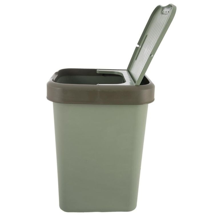 Orion, kosz na śmieci, plastikowy, zielony, 25 l