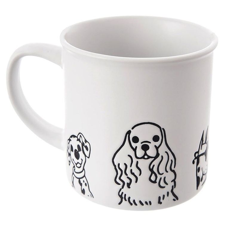 Orion, kubek ceramiczny, biały, 500 ml